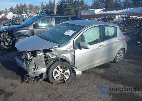 2012 Toyota Yaris z USA, uszkodzony, nr VIN JTDKTUD33CD507659